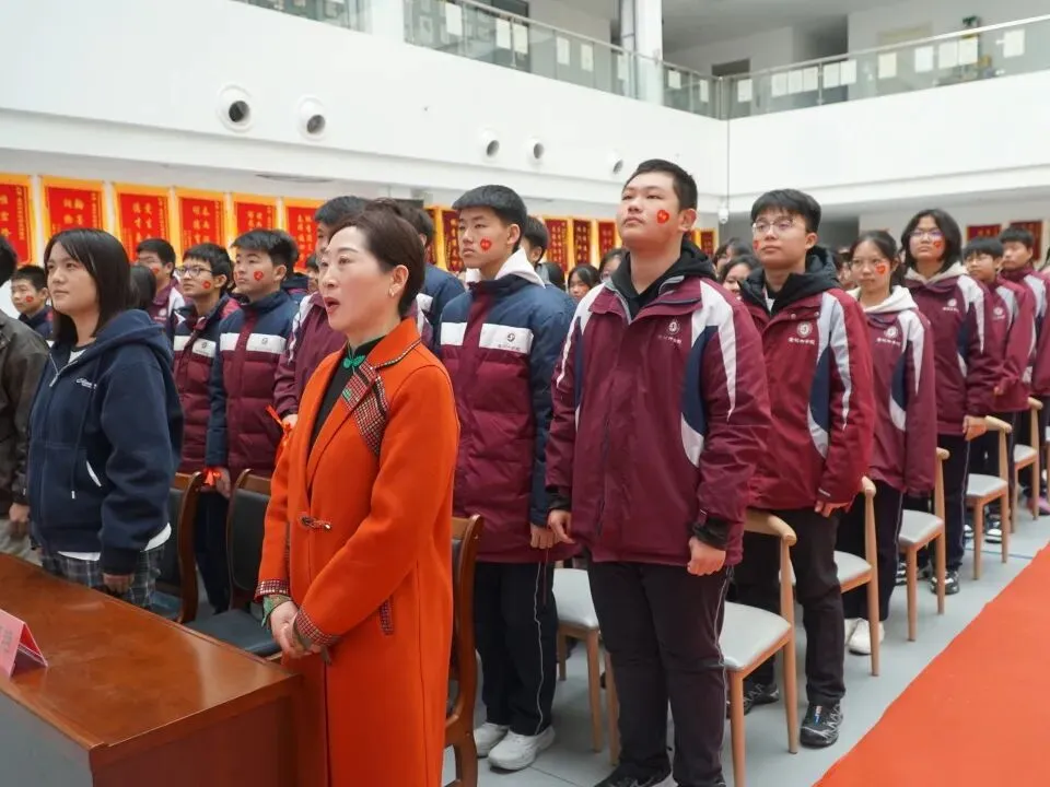 砥砺百日,冲刺中考丨金枫叶学校2026届初三百日誓师大会 第20张