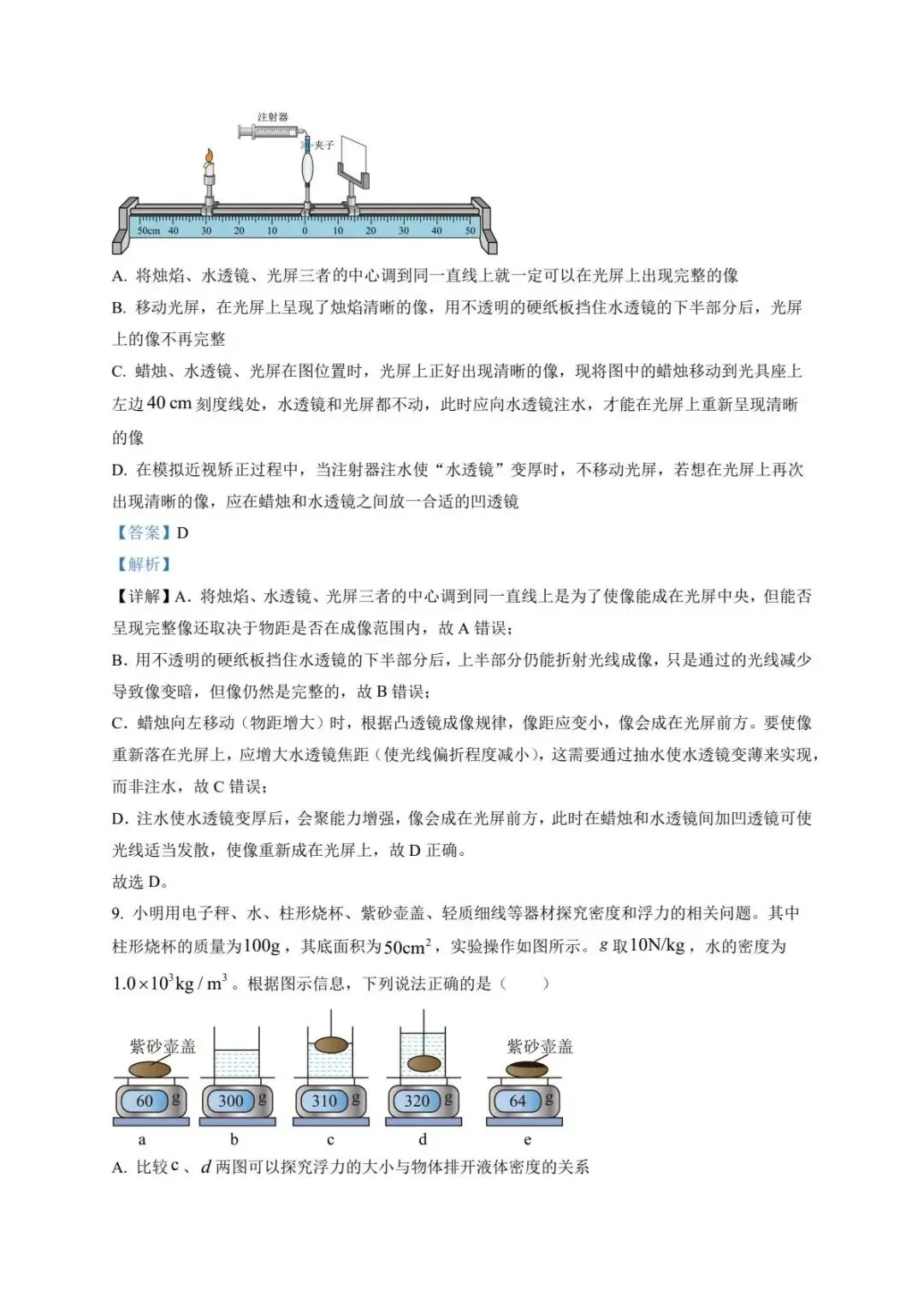 2025年河北省邢台市中考一模 物理试题 第10张