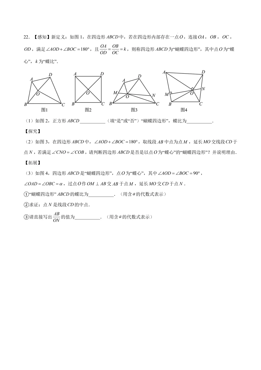 数学一模提分卷(江西专用)(考试版)2026年中考数学第一次模拟考试:一模提分卷(江西专用) 第11张