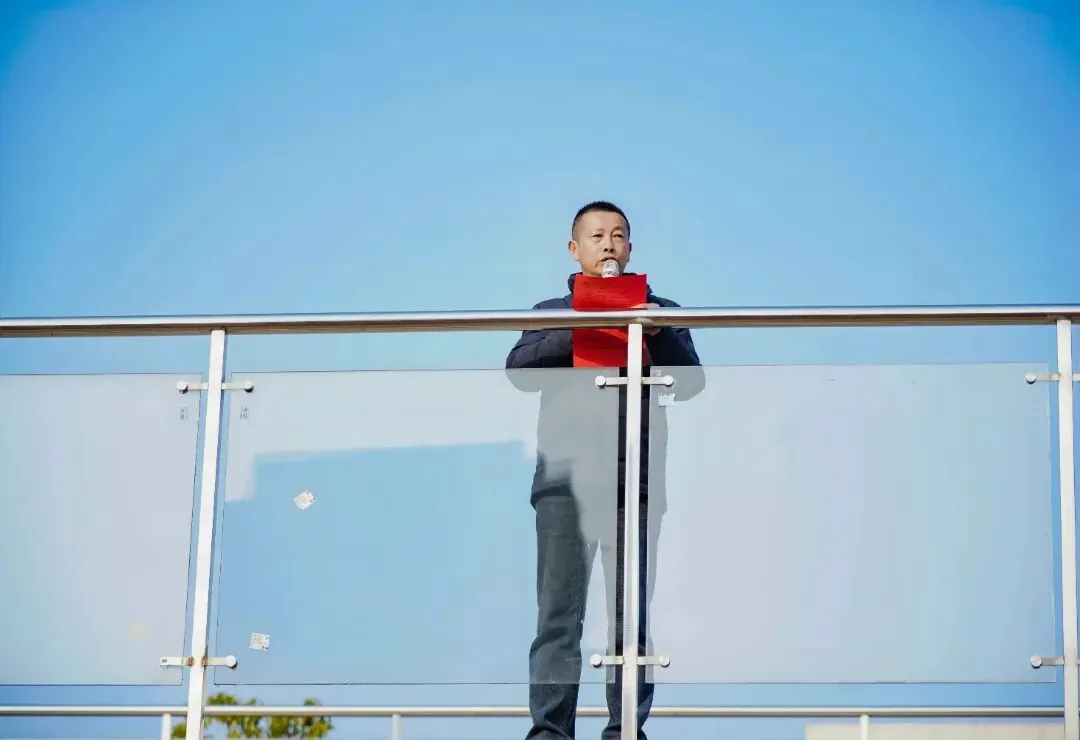 阳逻思源:徒步蓝玉项链公园,百日誓师迎中考 第2张