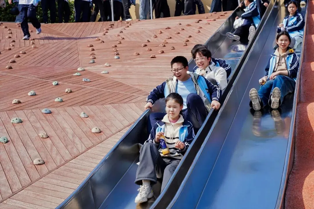 阳逻思源:徒步蓝玉项链公园,百日誓师迎中考 第17张