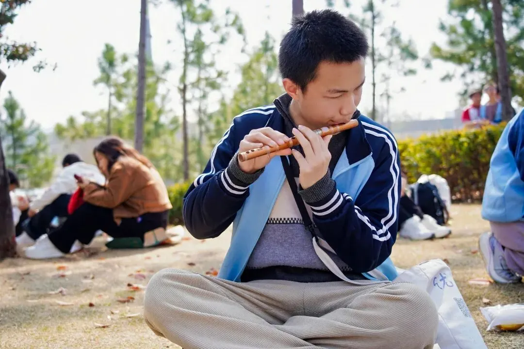 阳逻思源:徒步蓝玉项链公园,百日誓师迎中考 第18张