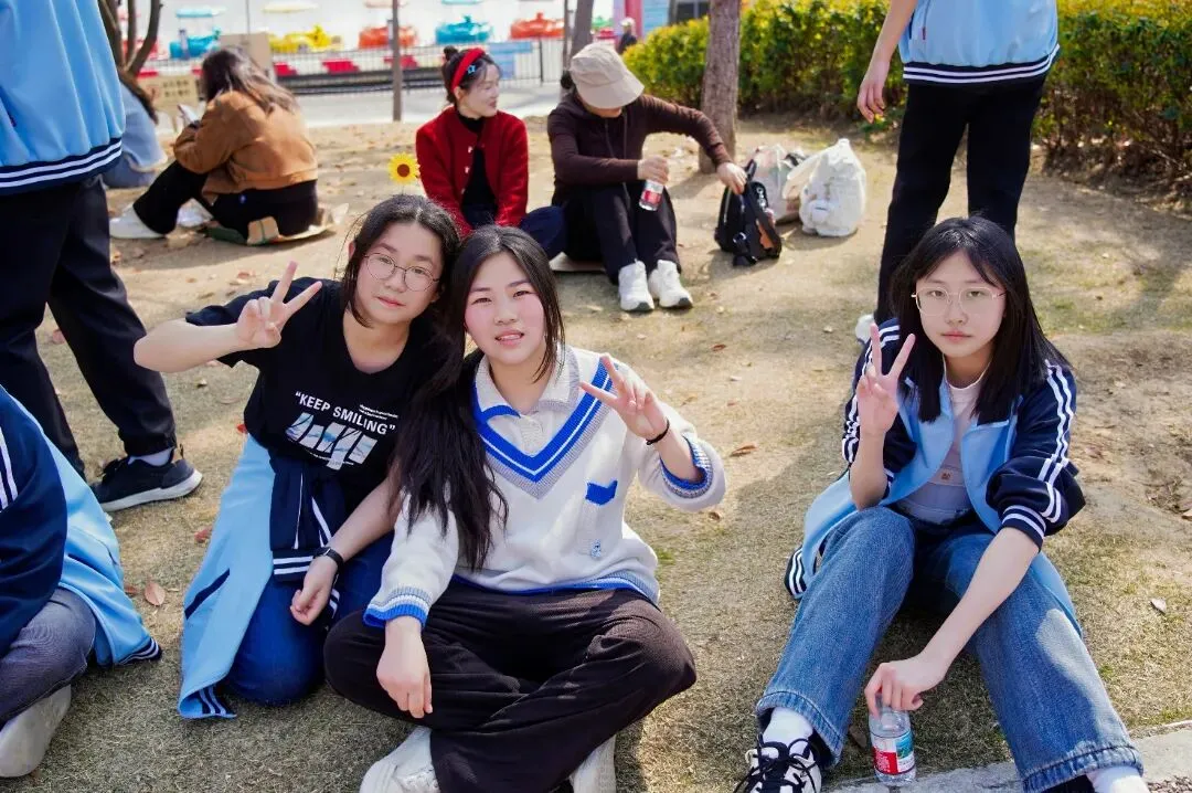 阳逻思源:徒步蓝玉项链公园,百日誓师迎中考 第19张