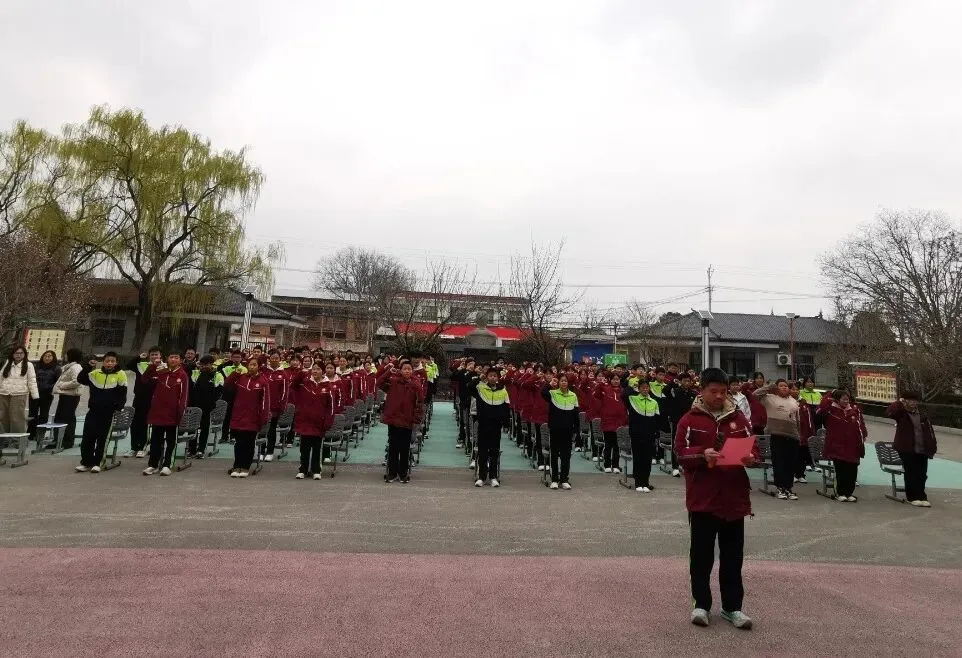 动态 | 百日誓师启新程 逐梦中考向未来—淳化县方里中学举行九年级百日誓师大会 淳化教育 第6张