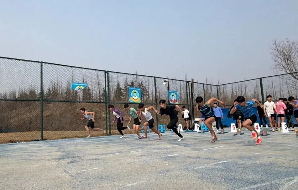 我县举行高三体育高考模拟测试赛 第8张