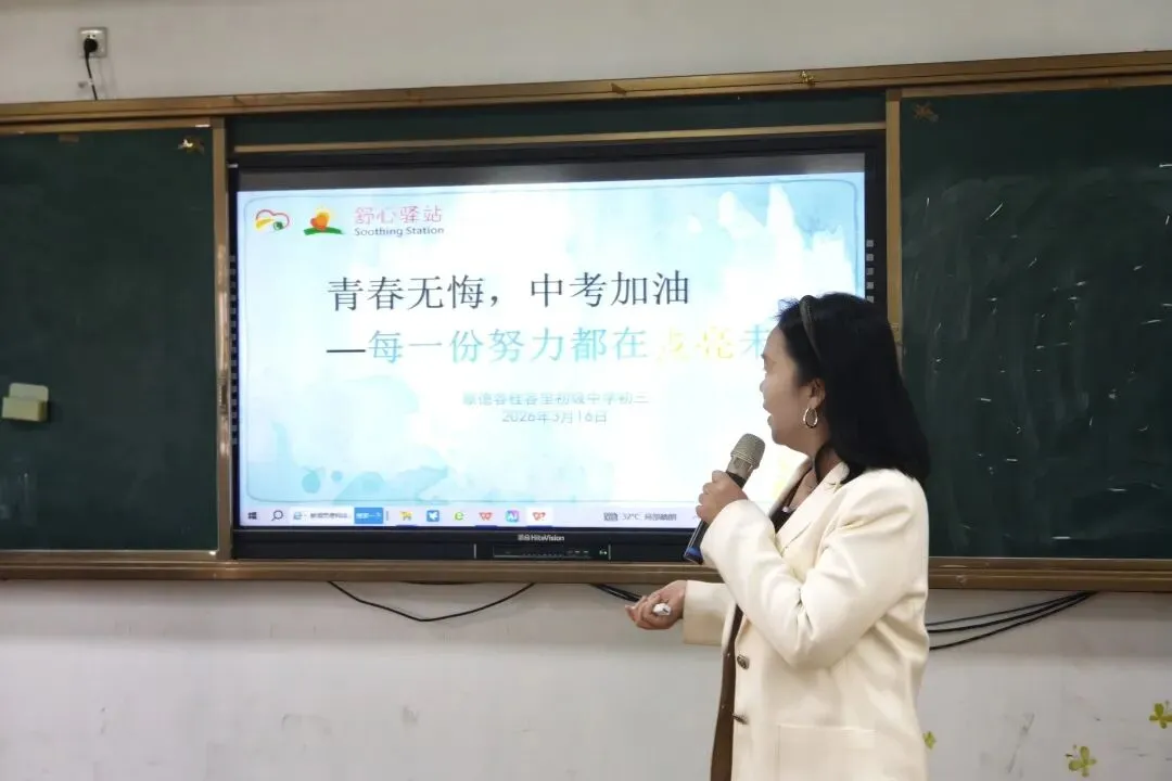 【助力中考】青春无悔 中考加油——容里中学举行初三学生心理团辅活动 第4张