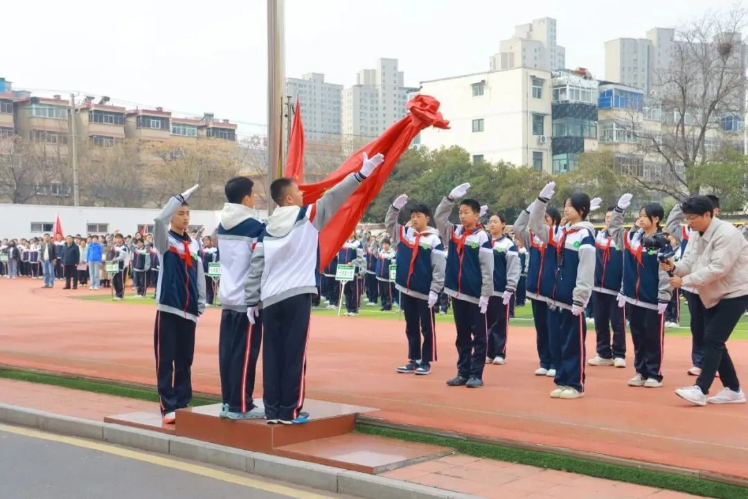 新乡市第三十中学成功举办2026年中考百日冲刺誓师大会 第5张