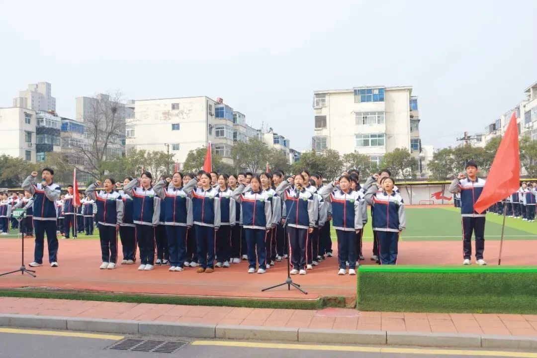 新乡市第三十中学成功举办2026年中考百日冲刺誓师大会 第20张