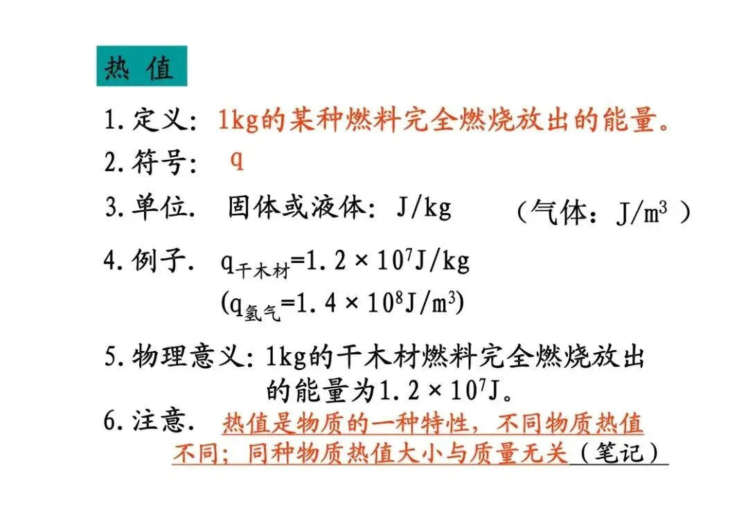 中考物理重点知识:热学复习详解 第34张