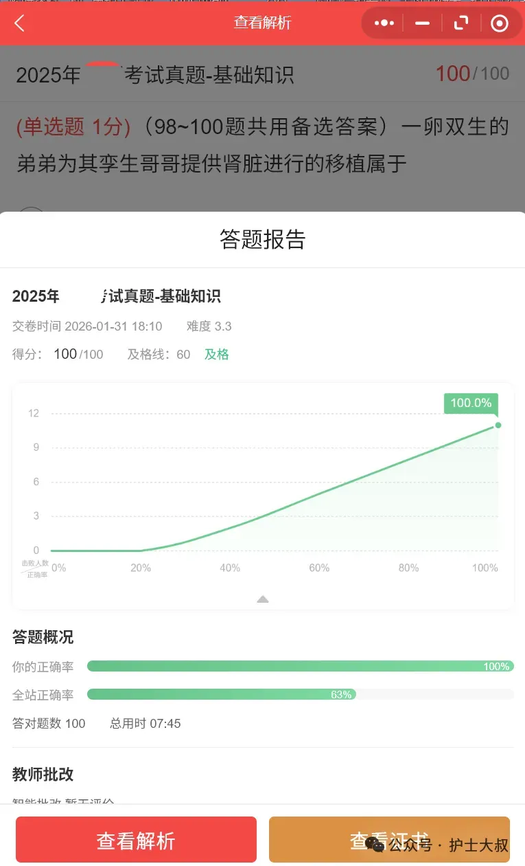 【原题多】近14年主管护师历年真题卷=53套 第8张