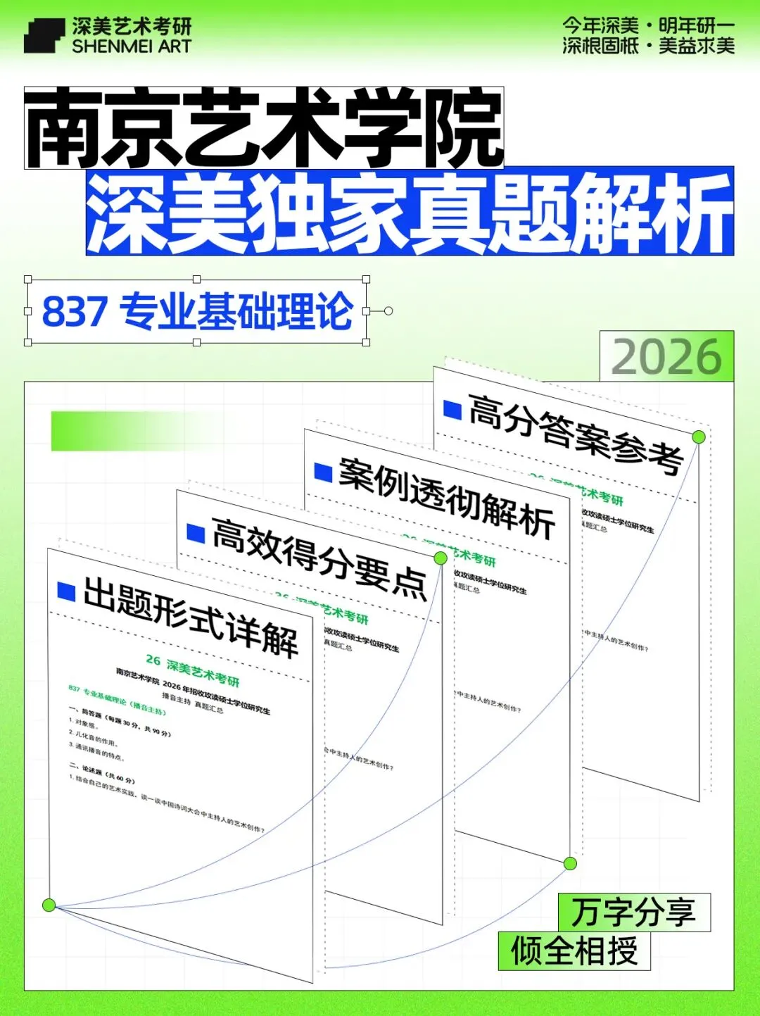26真题解析|南艺播音837最新详细解析! 第5张