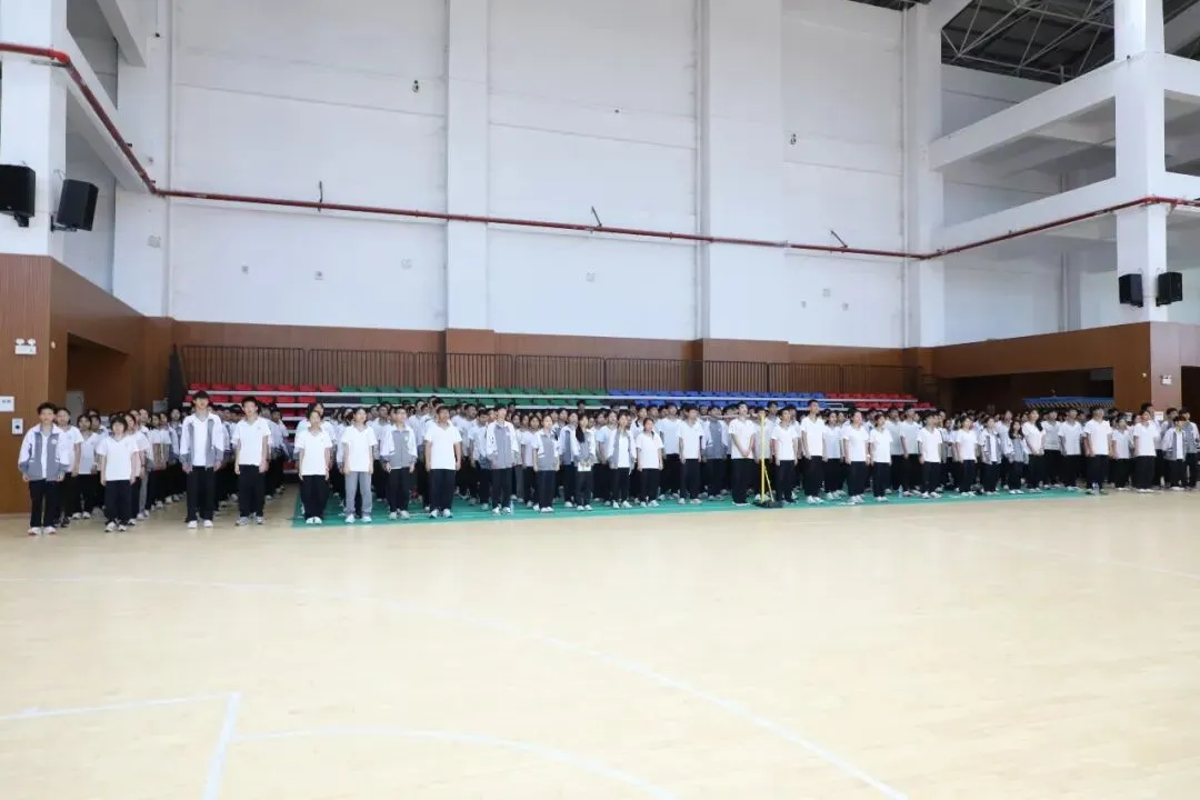 燃青春之火,铸中考辉煌—民附陵水分校初三年级中考百日誓师大会圆满举行 第6张