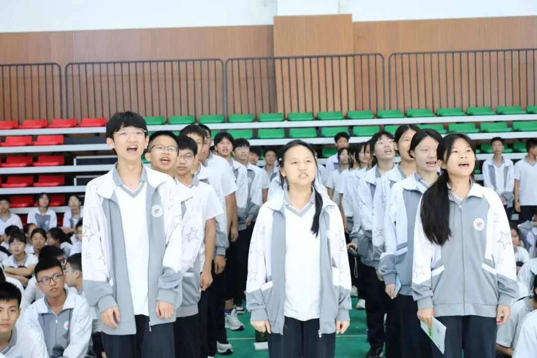 燃青春之火,铸中考辉煌—民附陵水分校初三年级中考百日誓师大会圆满举行 第14张