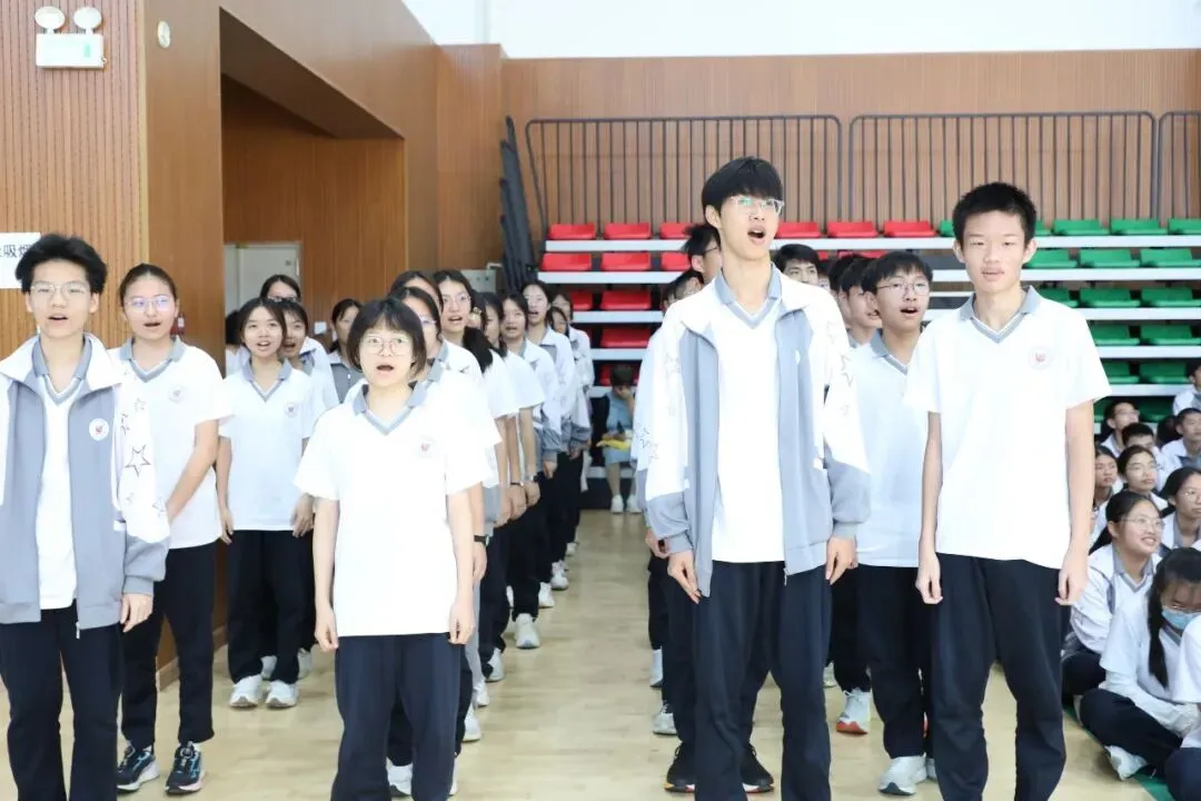 燃青春之火,铸中考辉煌—民附陵水分校初三年级中考百日誓师大会圆满举行 第18张