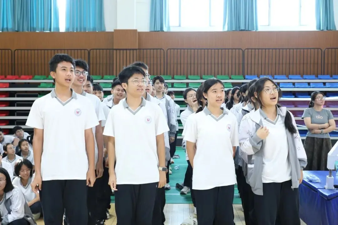 燃青春之火,铸中考辉煌—民附陵水分校初三年级中考百日誓师大会圆满举行 第21张