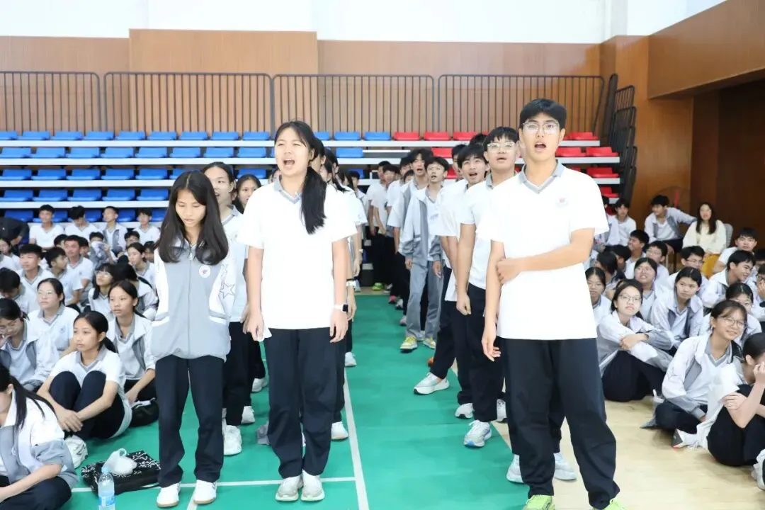 燃青春之火,铸中考辉煌—民附陵水分校初三年级中考百日誓师大会圆满举行 第24张