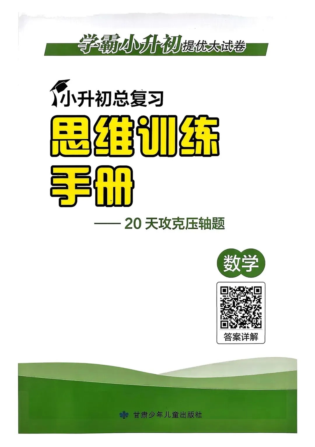 备考2026小升初《学霸提优大试卷》数学 第10张