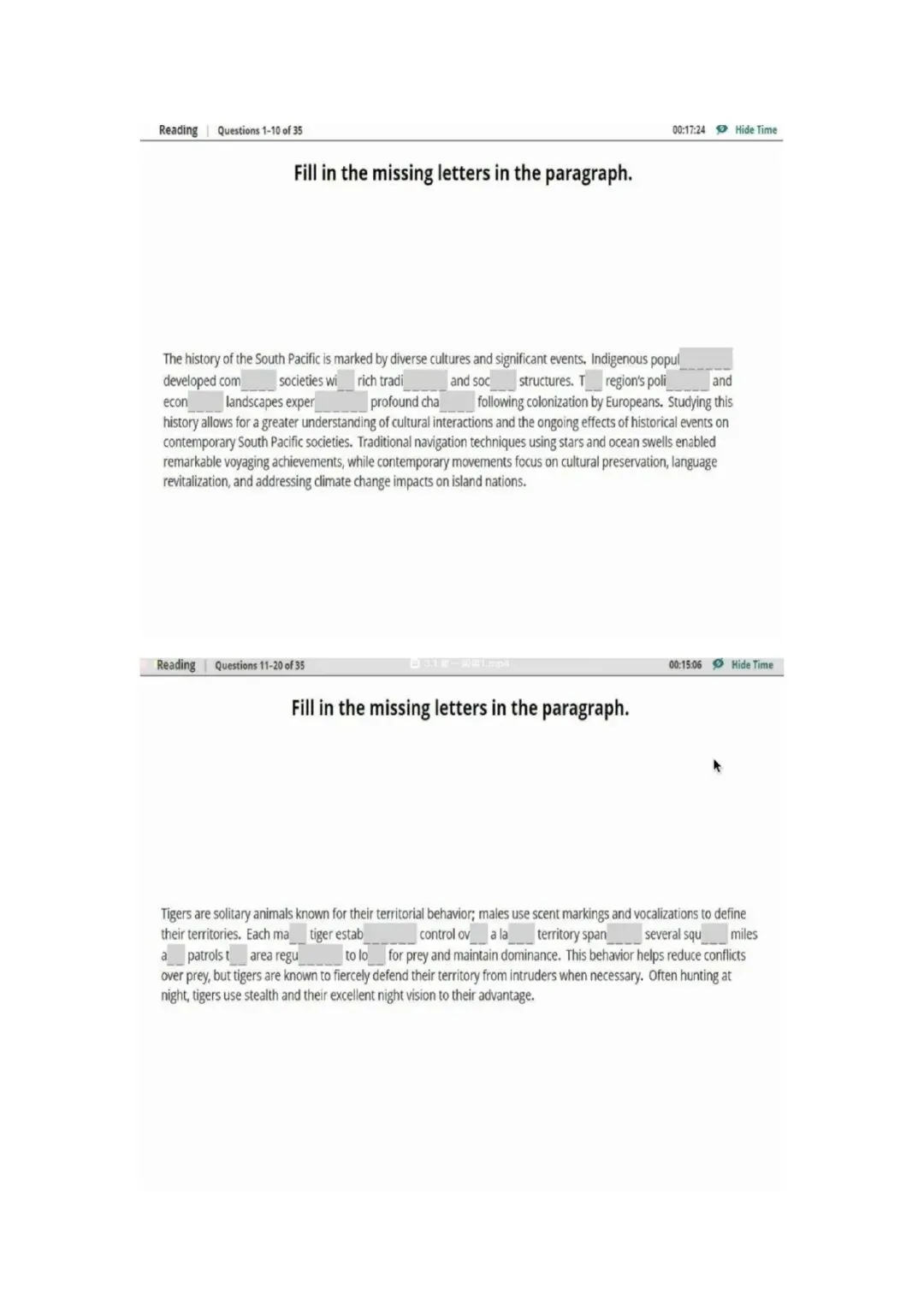 新托福第019套20260306真题(图片版) 第1张