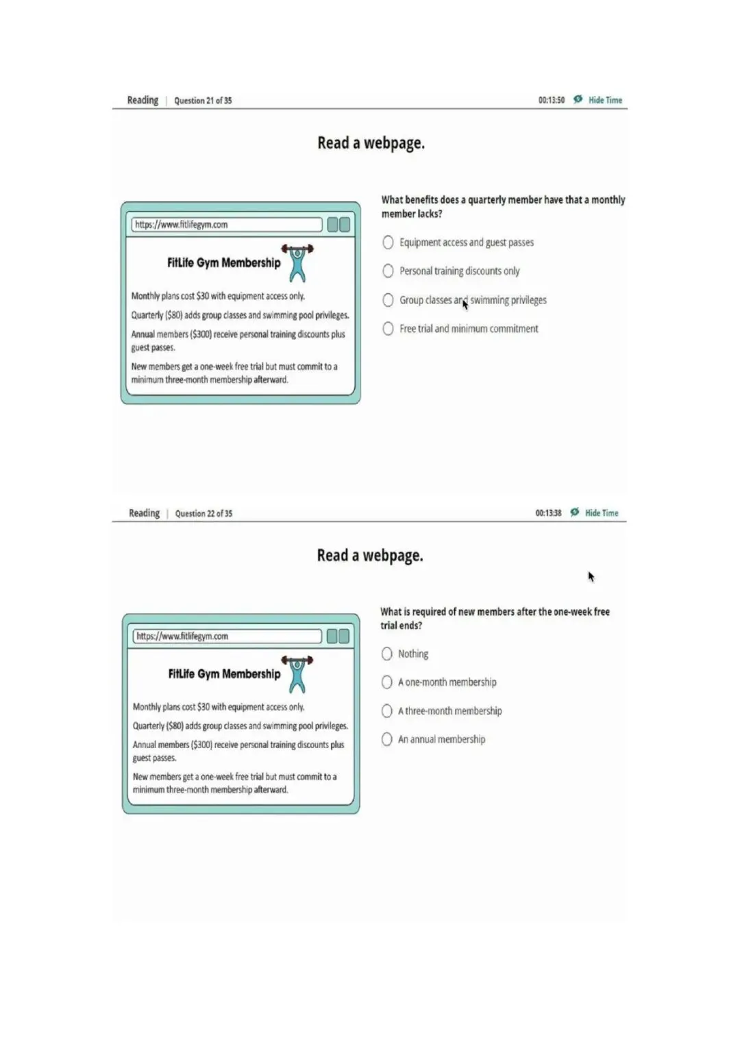 新托福第019套20260306真题(图片版) 第2张