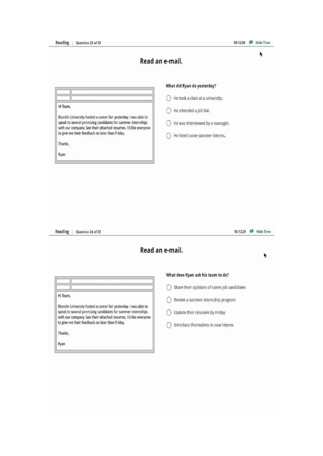 新托福第019套20260306真题(图片版) 第3张