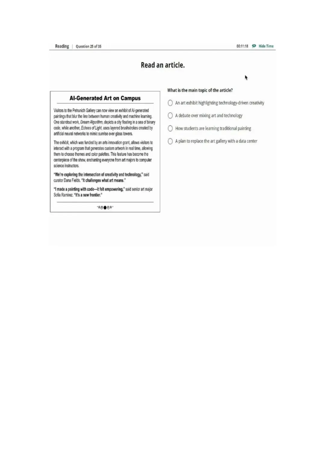 新托福第019套20260306真题(图片版) 第4张