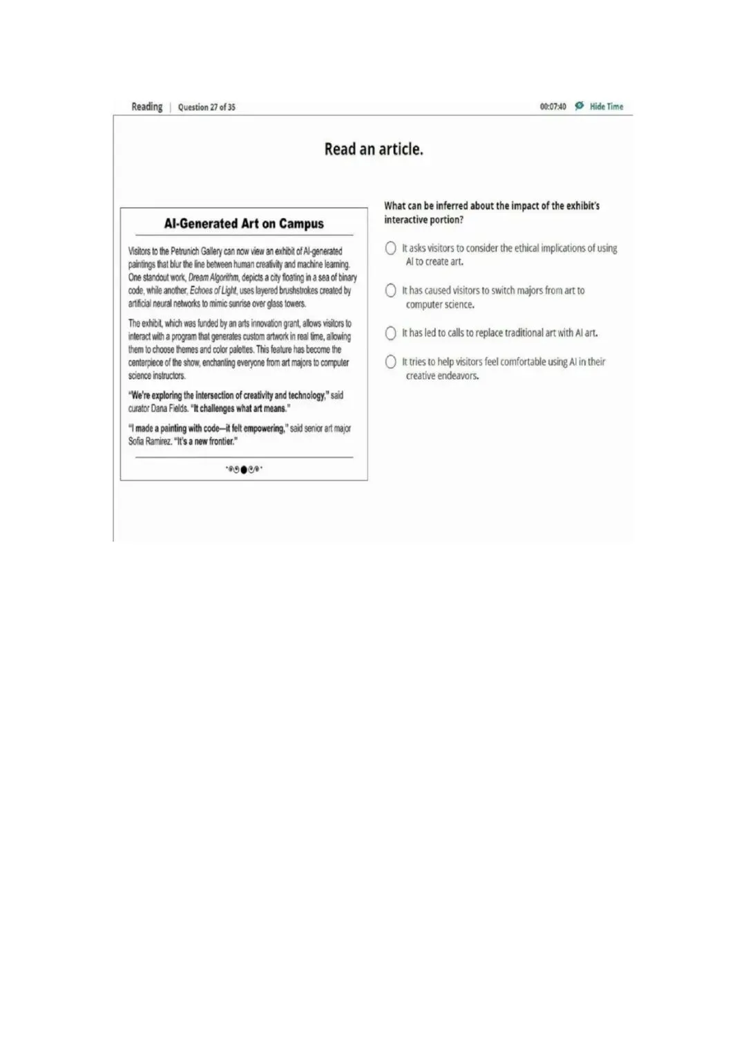 新托福第019套20260306真题(图片版) 第6张