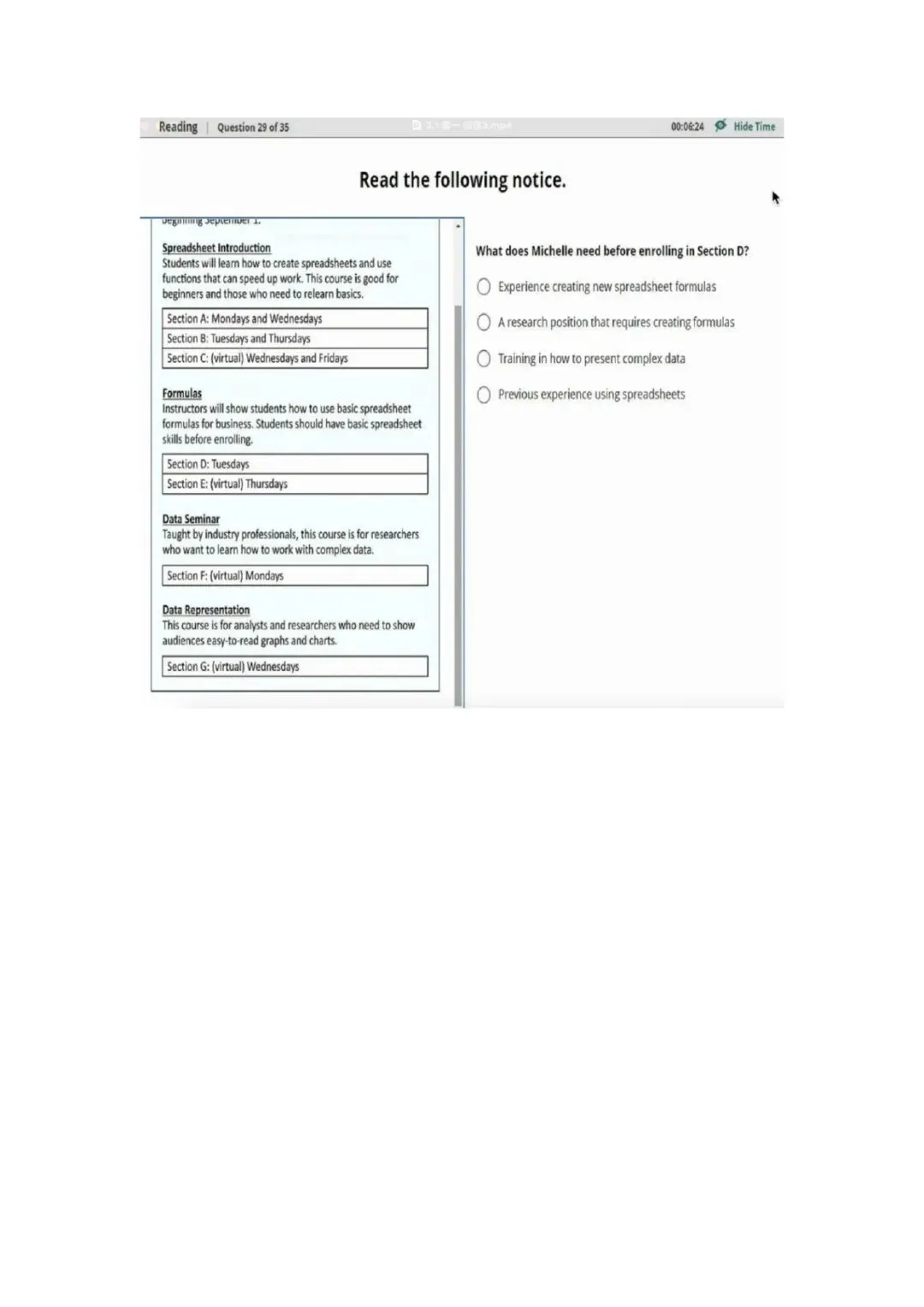 新托福第019套20260306真题(图片版) 第8张