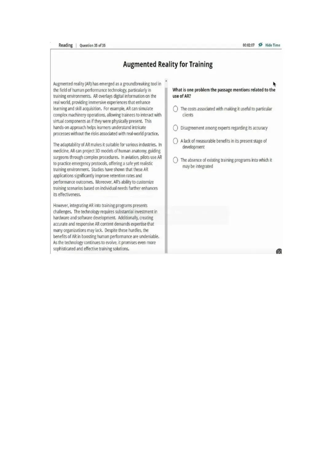 新托福第019套20260306真题(图片版) 第14张