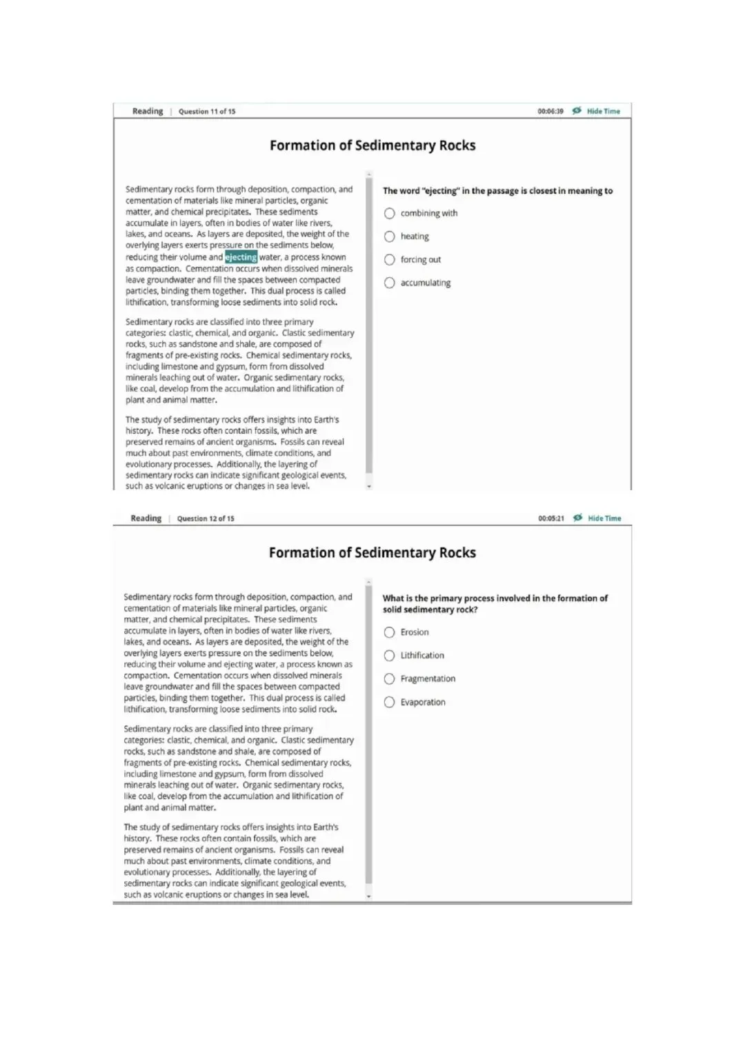 新托福第019套20260306真题(图片版) 第16张