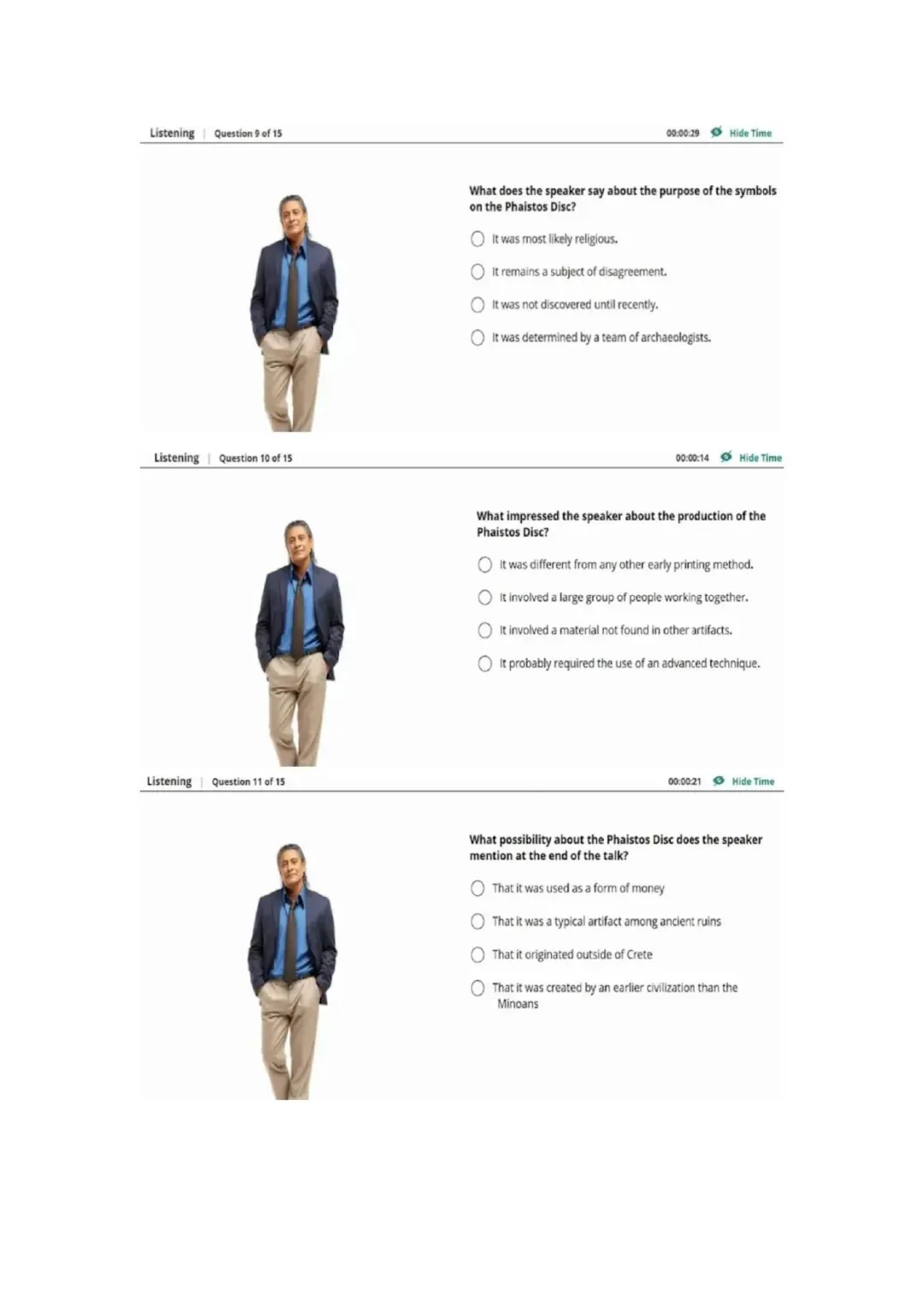 新托福第019套20260306真题(图片版) 第34张