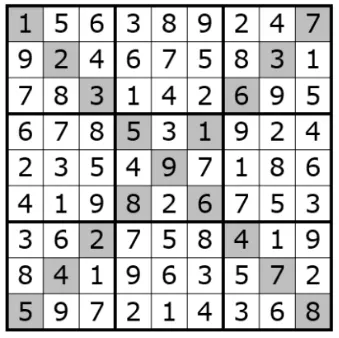 数独竞赛真题-对角线数独:荷兰2026数独锦标赛资格赛第4题(分值50) 第2张