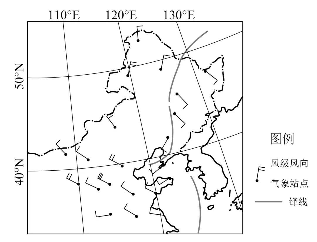 【考点真题汇编】20260318常见的天气系统和天气2025年高考分类汇编 第2张