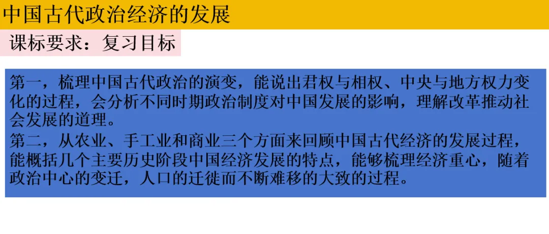 深圳中考历史:中国古代政治制度 第3张