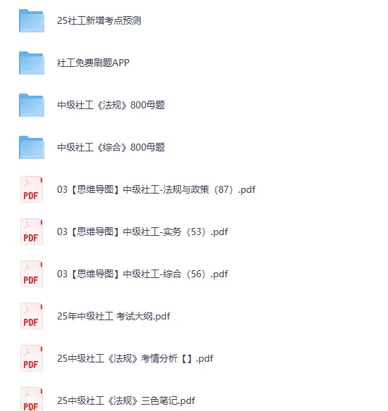 2025年中级社工真题试卷(法规+实务+综合能力)及答案解析(完整版)含历年 第3张