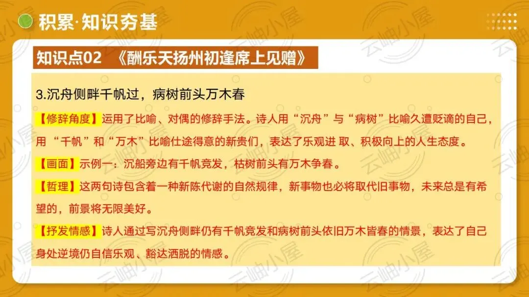 2026年中考语文一轮复习讲练测:第04讲 人生况味・豁达胸襟 第29张