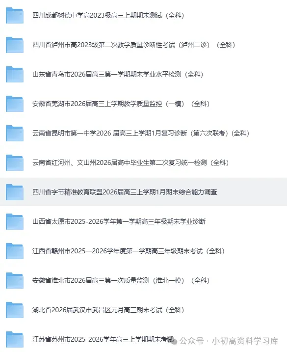 山西省2026届高三年级第一次模拟考试质量监测试题(全科) 第9张