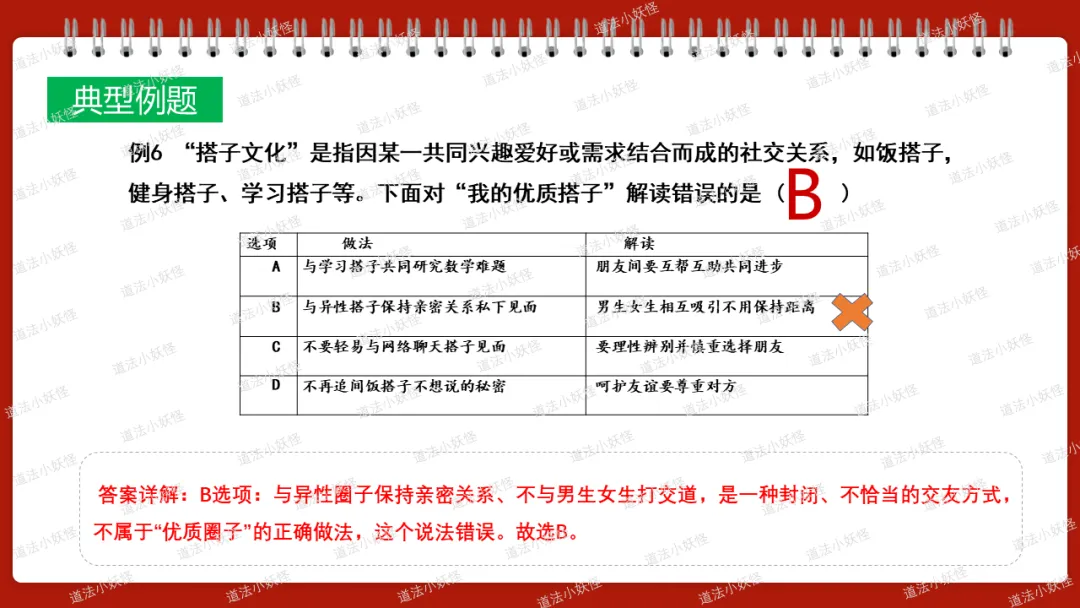2026春||中考一轮 七上 第二单元《友谊的天空》中考复习课件展示 第14张