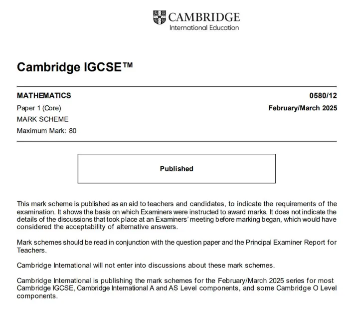 IGCSE考生必藏!最全IGCSE历年真题资料免费分享,90%高分党都在偷偷用 第2张