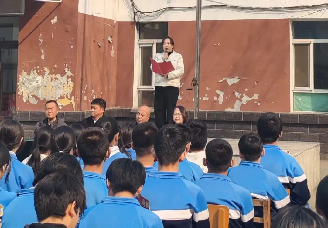 百日砺剑 决战中考——哈三十八中2026届百日誓师大会热血启幕! 第4张