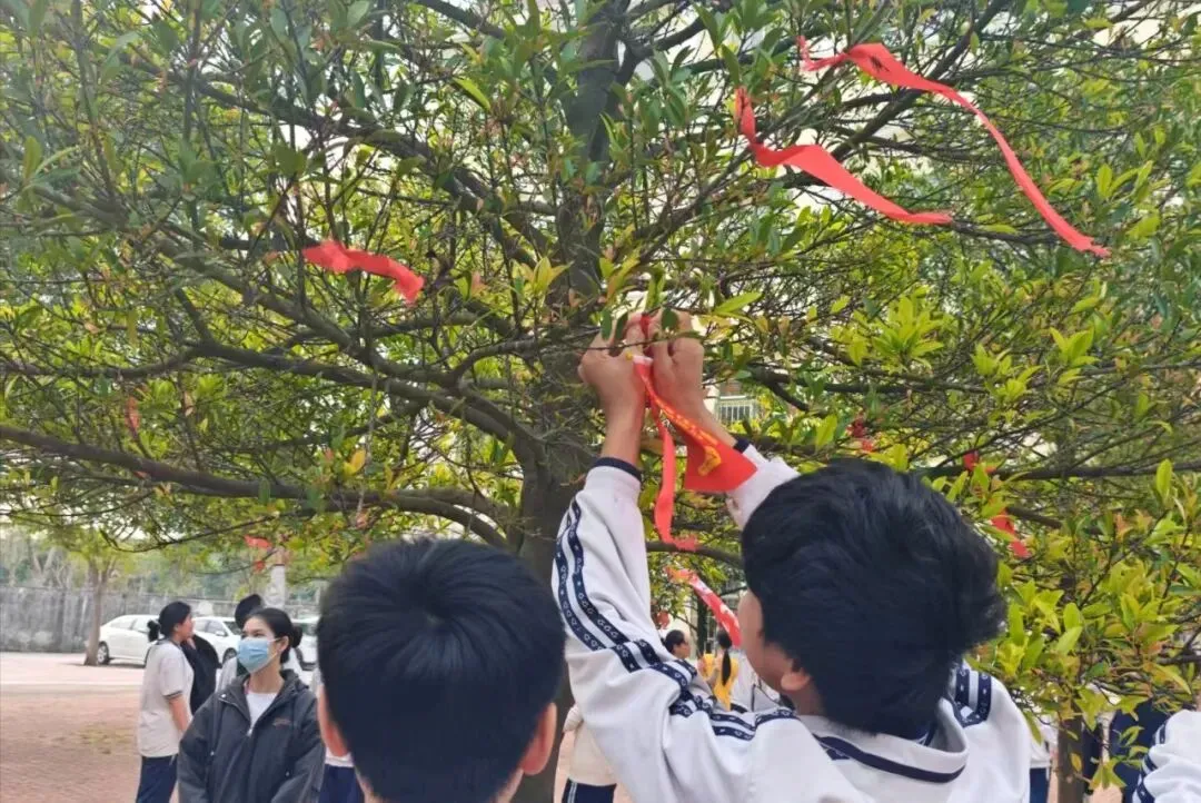 以梦为马 决战中考——银海区平阳学校举行中考百日誓师大会 第21张