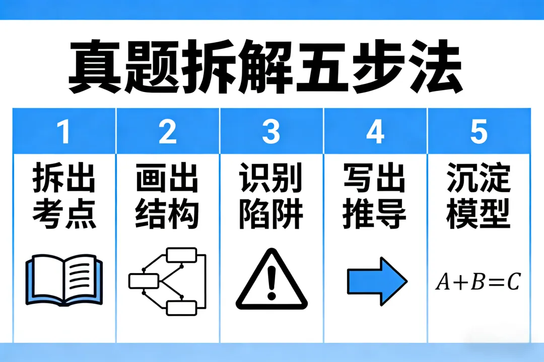 法考生:从做题到建模|真题拆解五步法 第1张