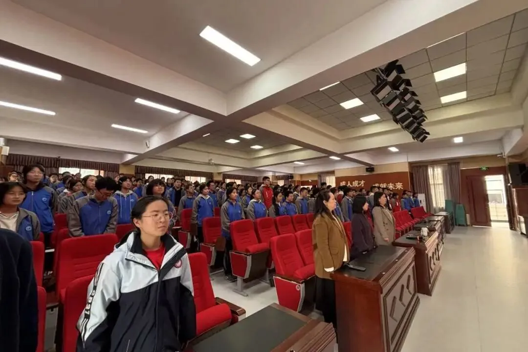 凝心聚力 决胜中考——成都三十七中初2023级中考冲刺动员大会圆满举行 第14张