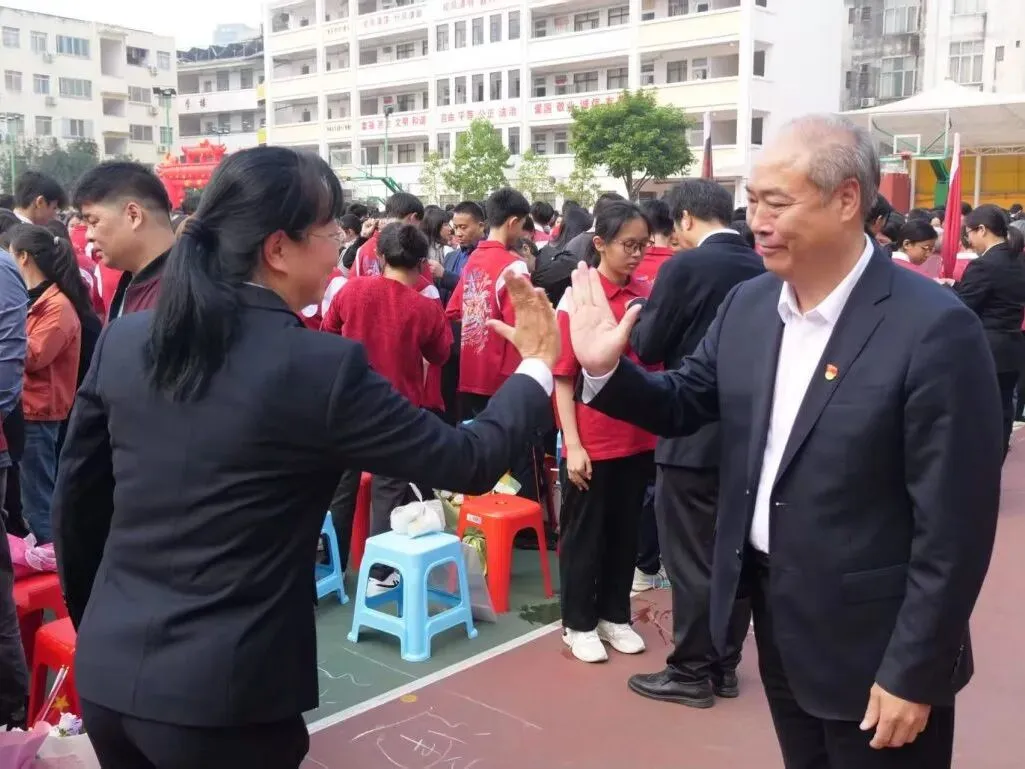 马跃前程 赢战中考 | 平南街道第二中学2026年中考百日誓师大会 第22张