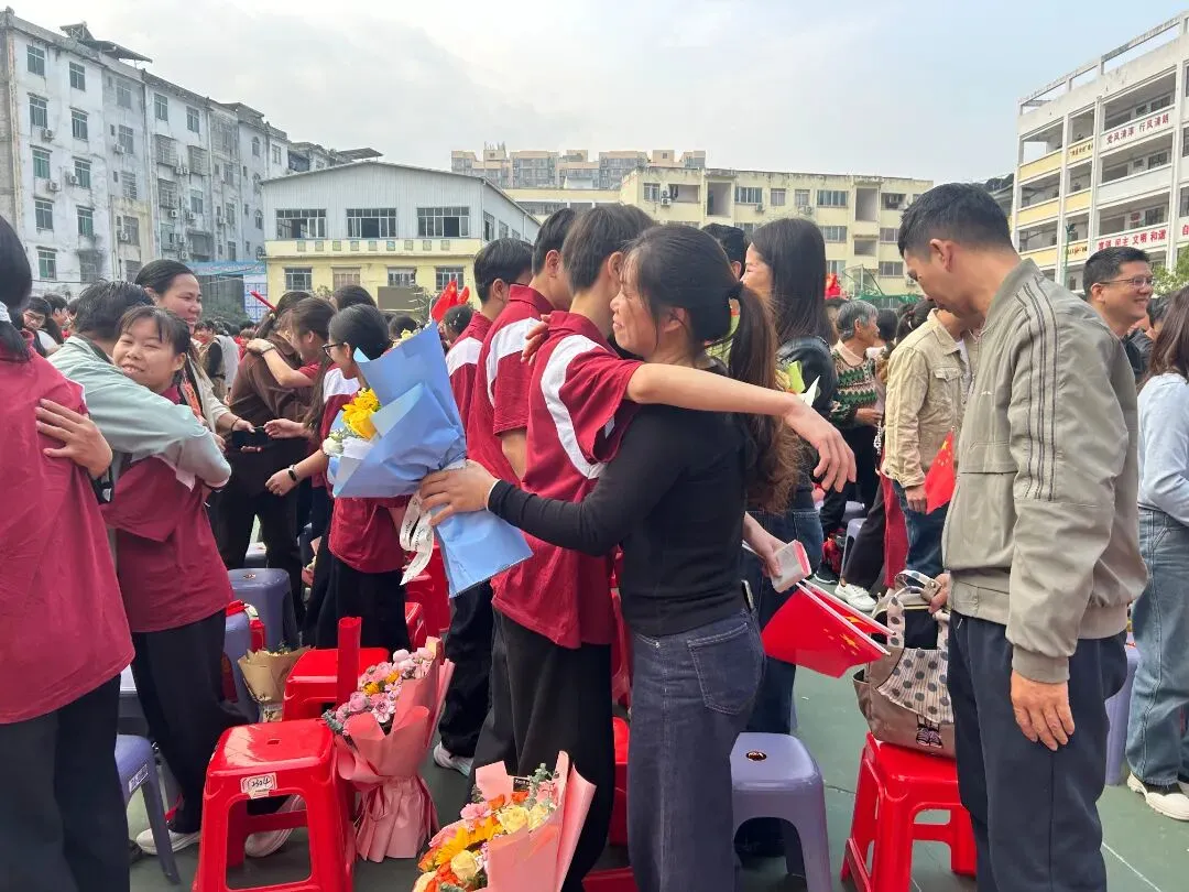 马跃前程 赢战中考 | 平南街道第二中学2026年中考百日誓师大会 第27张