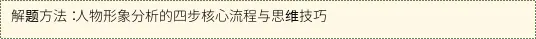 中考复习清单05 记叙文阅读之形象分析(知识清单)解析版 第4张