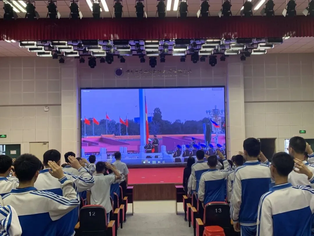 百日誓志战中考 青春逐梦铸辉煌——首都师范大学昌江木棉实验学校2026届九年级百日誓师大会 第6张