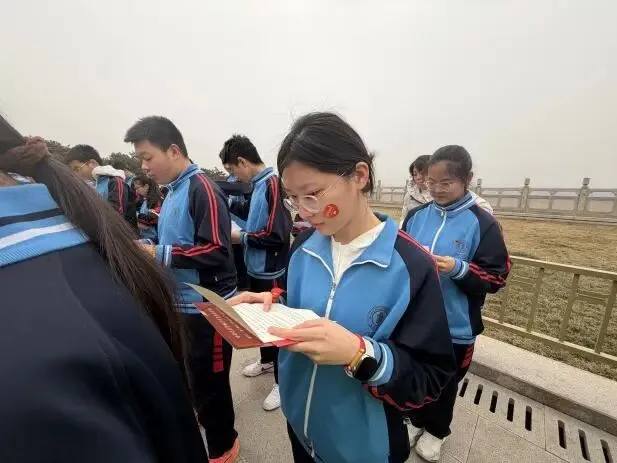 逐梦青春,百日中考——魏善庄中学举行中考誓师实践课程 第31张