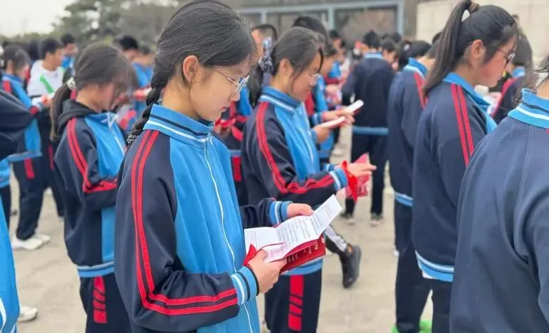 逐梦青春,百日中考——魏善庄中学举行中考誓师实践课程 第36张