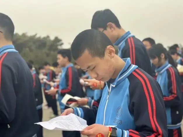 逐梦青春,百日中考——魏善庄中学举行中考誓师实践课程 第41张