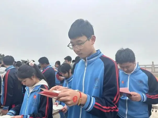 逐梦青春,百日中考——魏善庄中学举行中考誓师实践课程 第46张